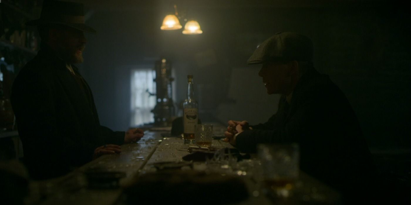 Tommy and Alfie talk after Tommy kills Michael in Peaky Blinders