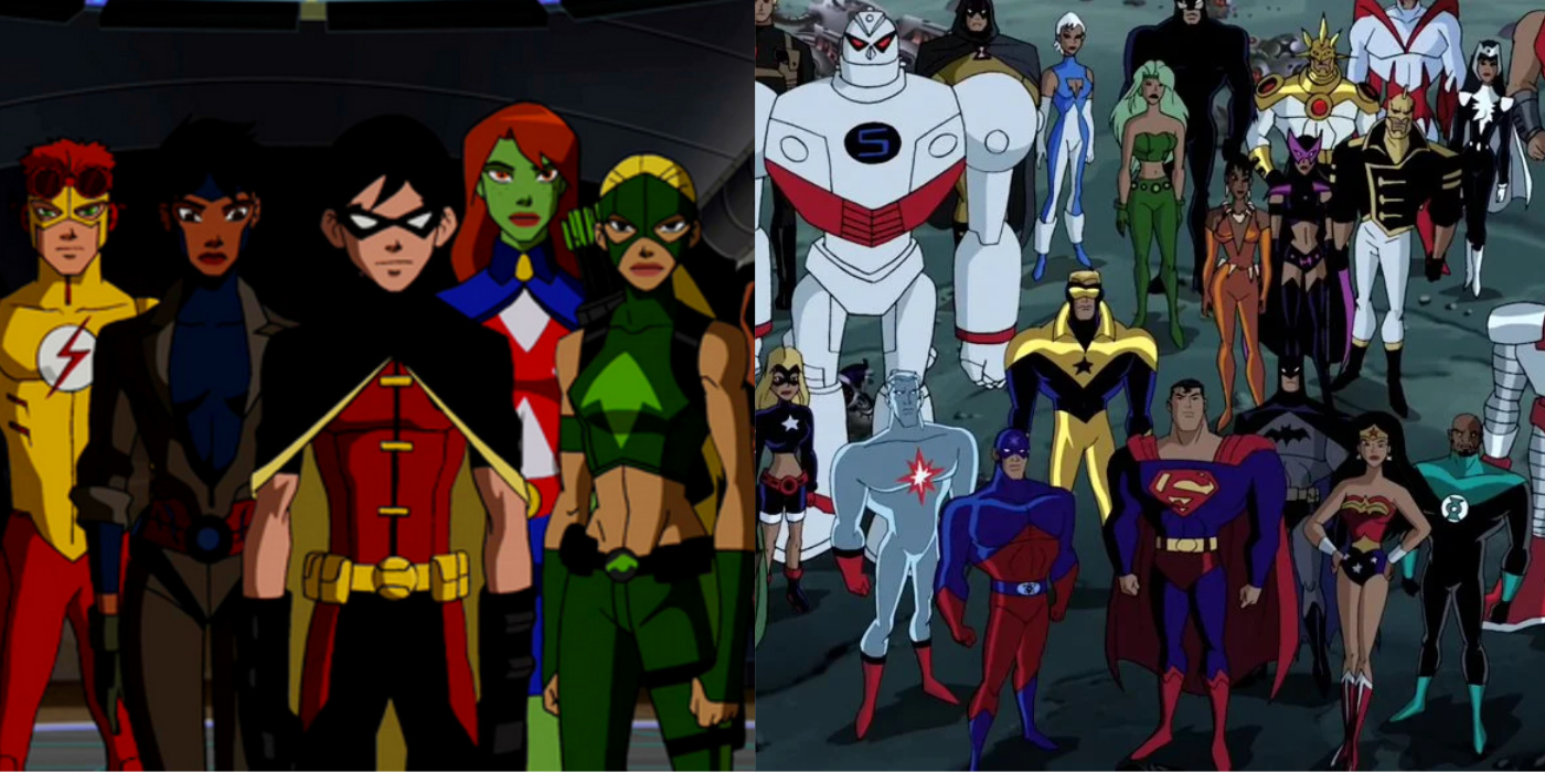The 10 Best DC Comics Animated Shows, According To Ranker