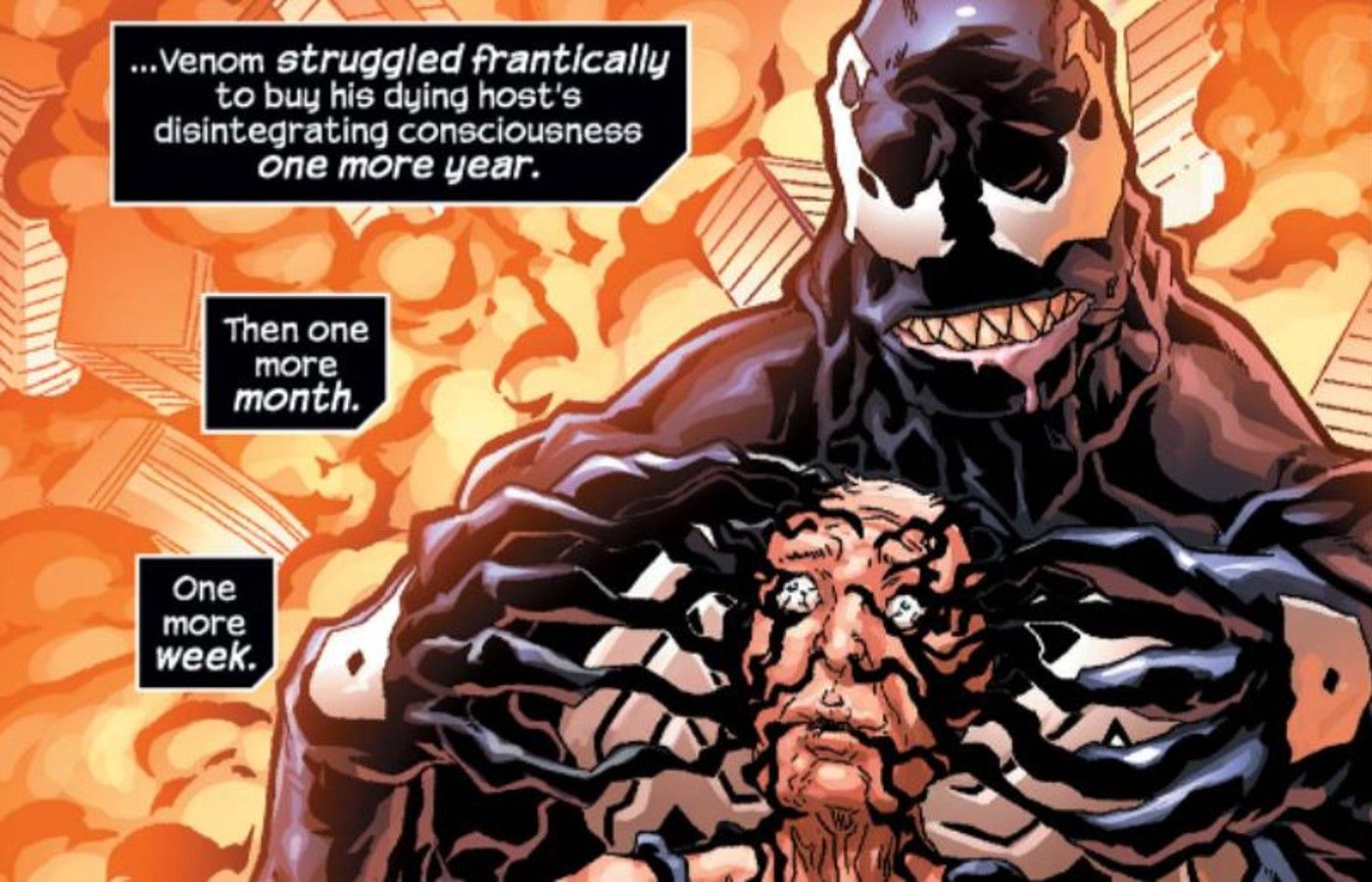 Venom Preserves Eddie.