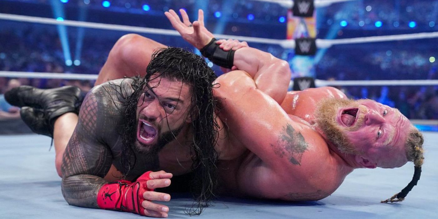 WWE WrestleMania 38 - Brock Lesnar vs Roman Reigns