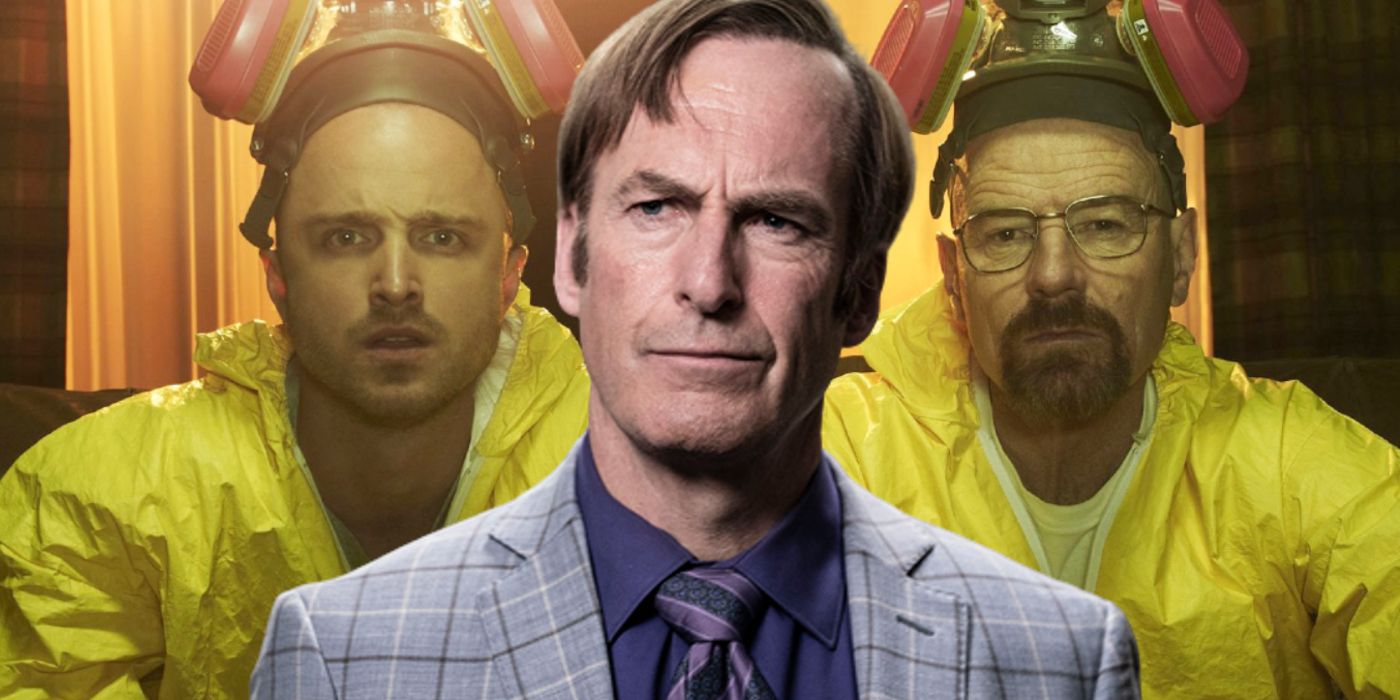 Walt and Jesse in Breaking Bad and Jimmy in Better Call Saul