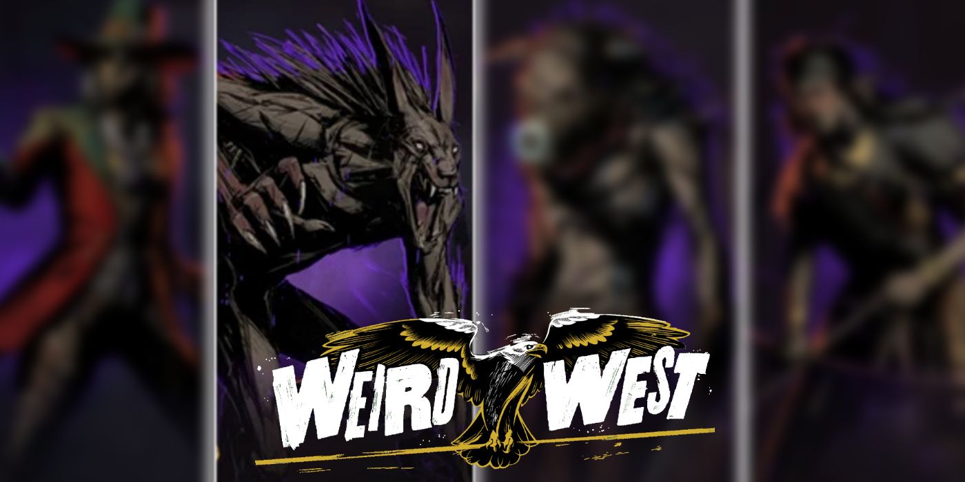 Weird West Logo Werewolf