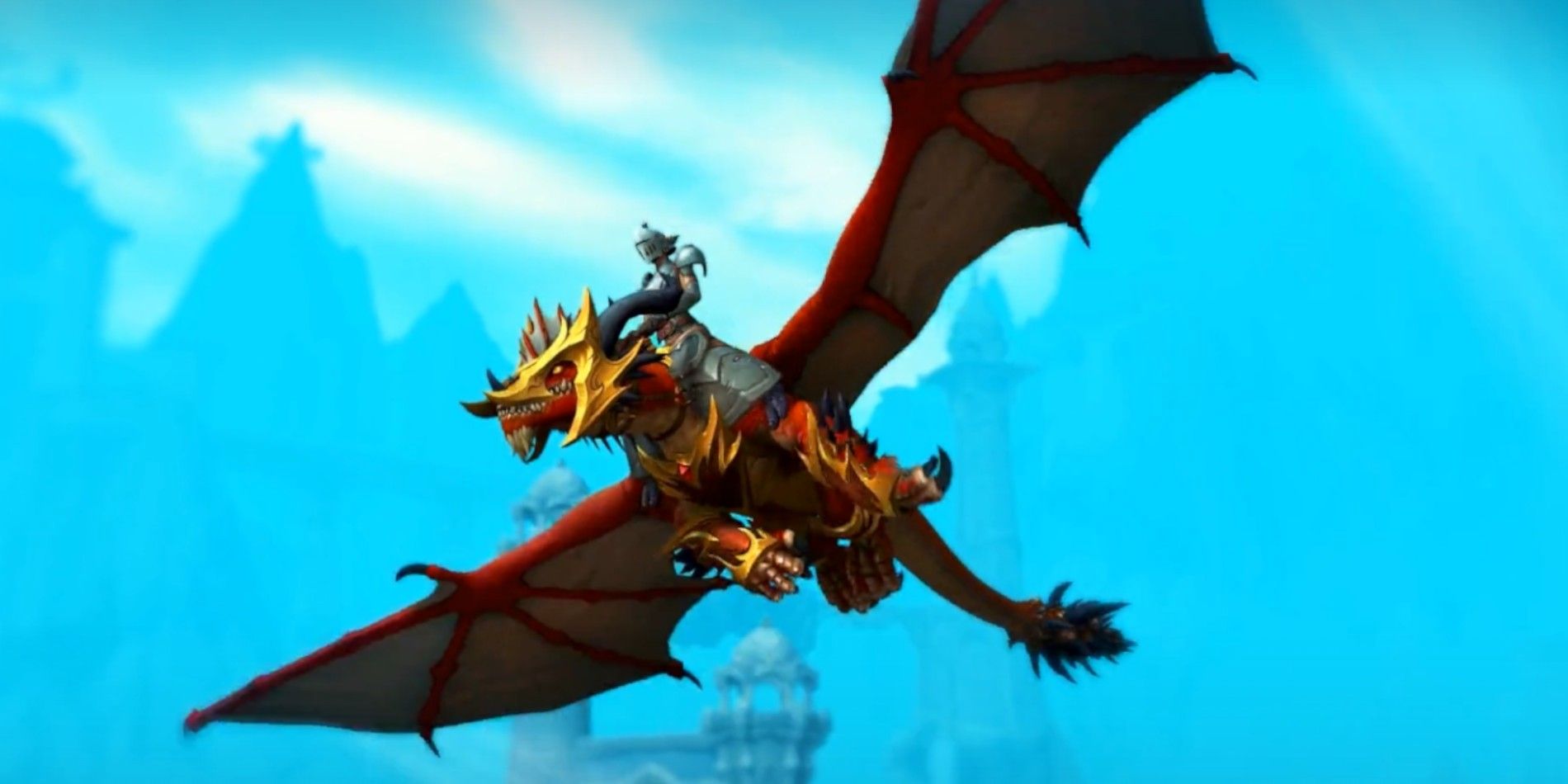 WoW Dragonflight Dragonriding Customizable Dragon