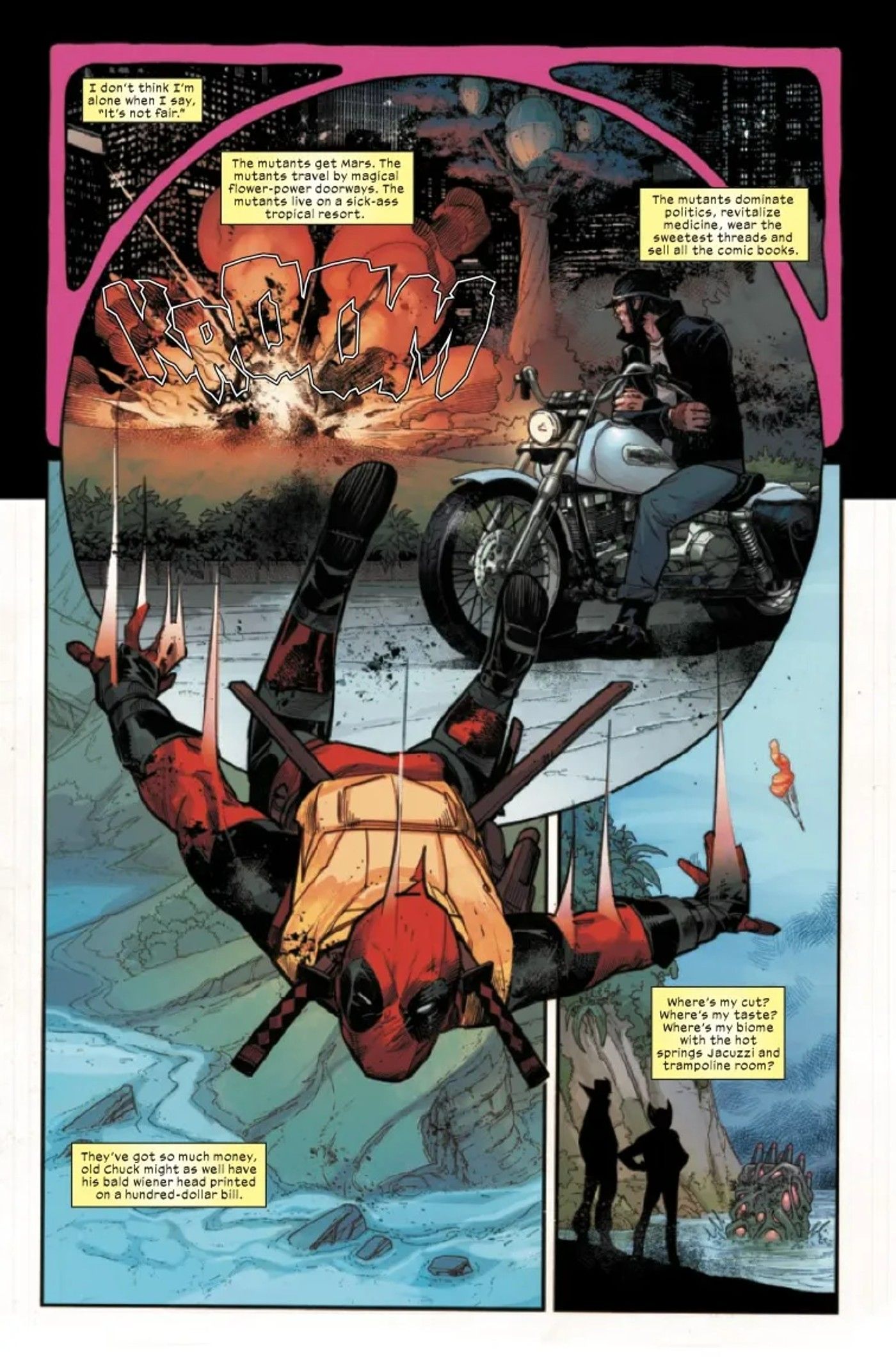 Wolverine 20 deadpool page 1