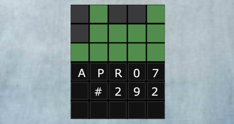 Today Wordle answer April 11  KevanCorban