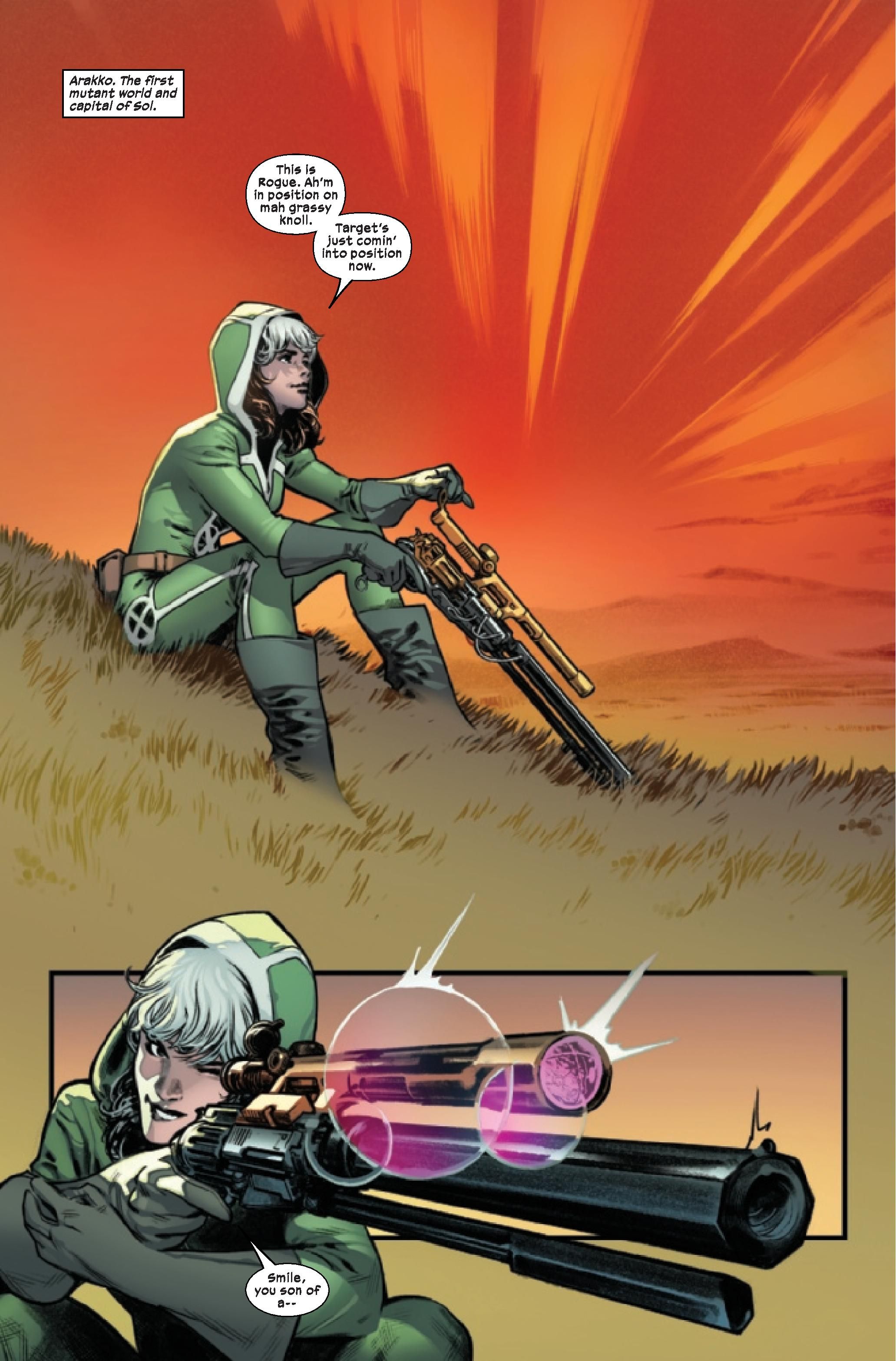 X-Men 10 Laura Wolverine preview page 1