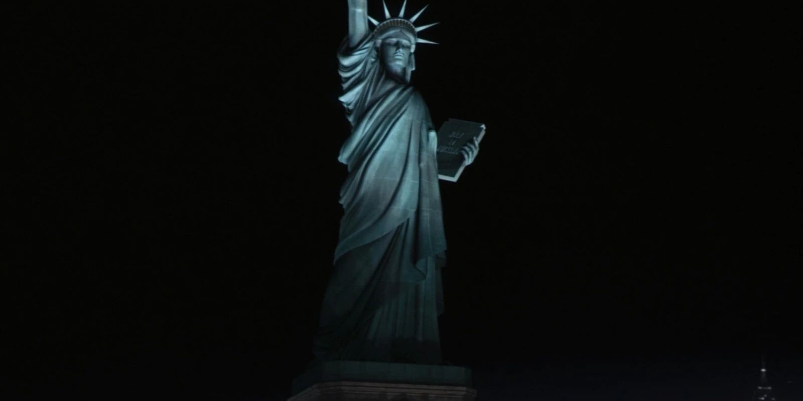 The Statue of Liberty in X-Men (2000)