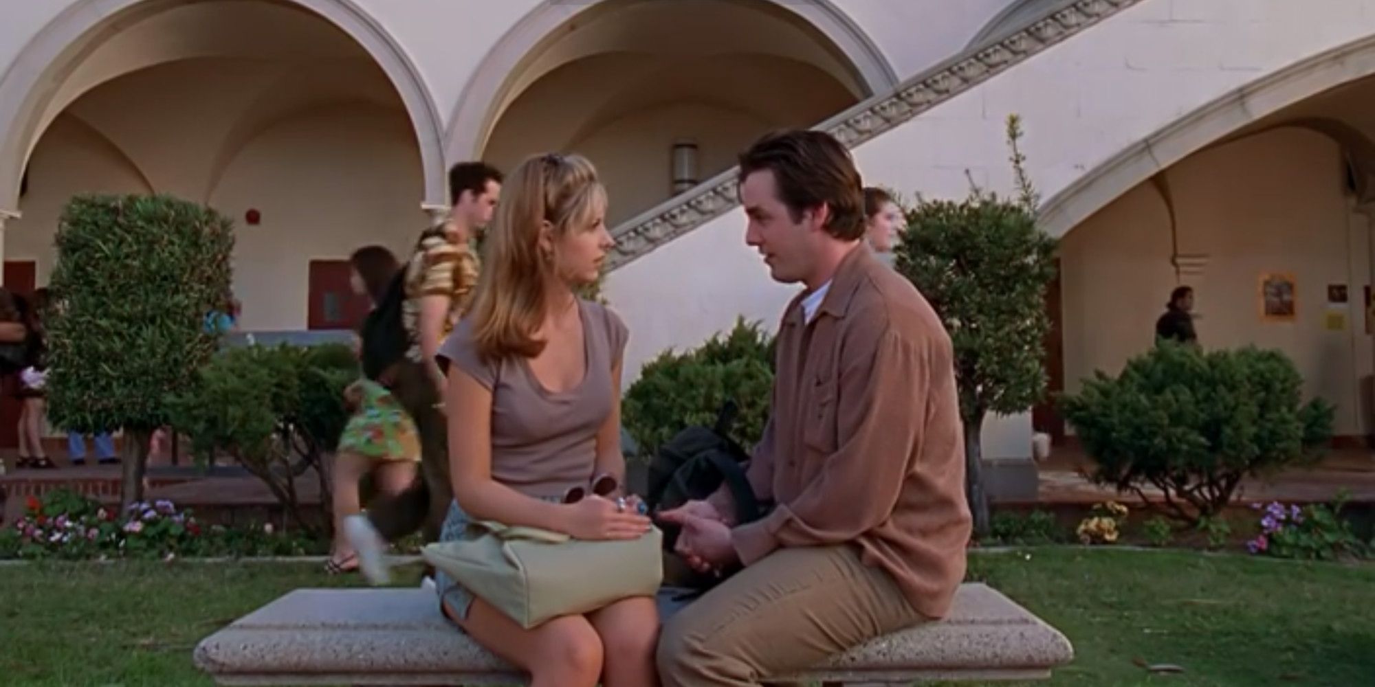 Xander and Buffy in Prophesy Girl