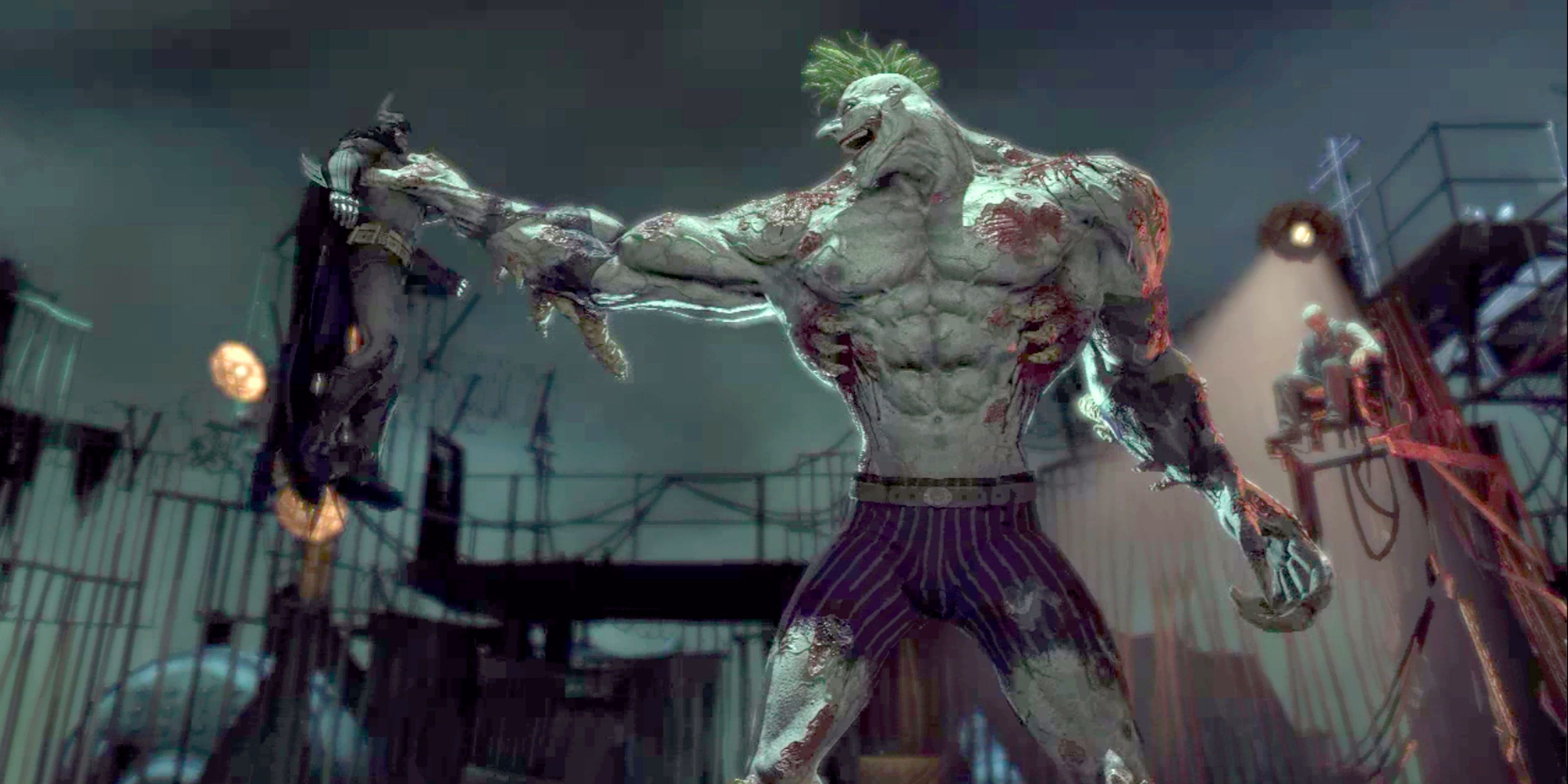 arkham asylum Titan joker fight
