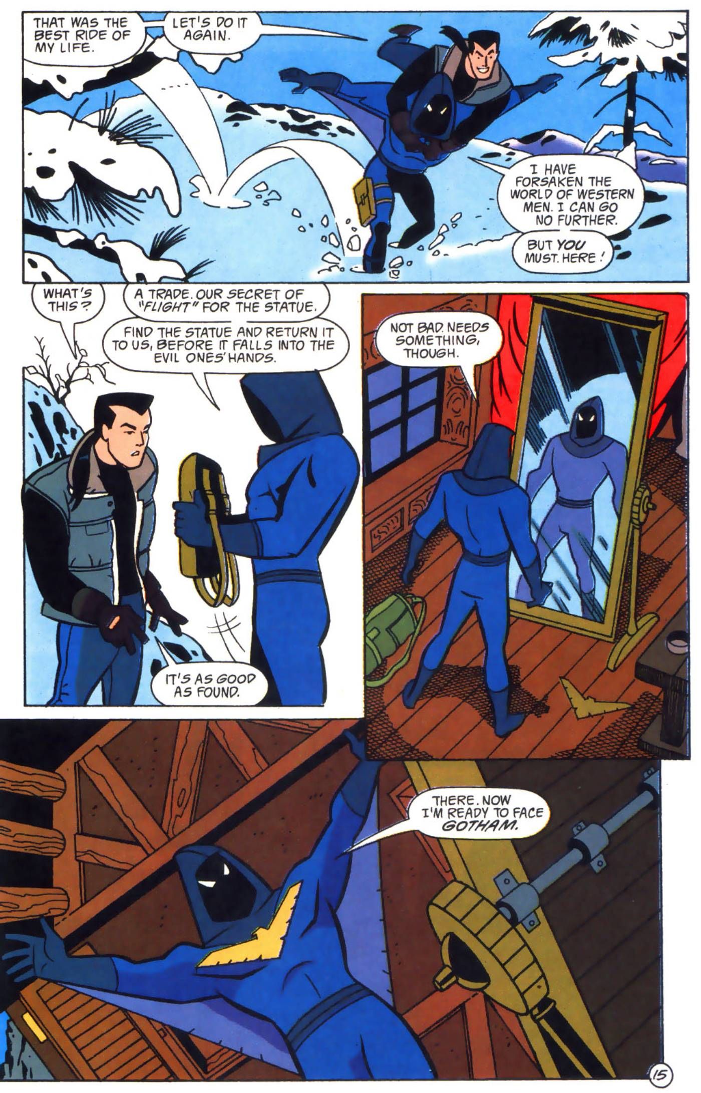 Dick Grayson becomes Nightwing