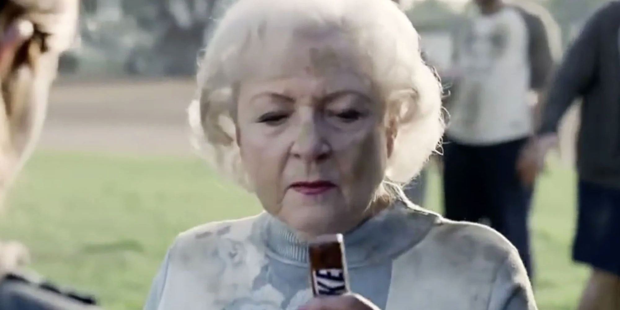 betty white snickers commerical