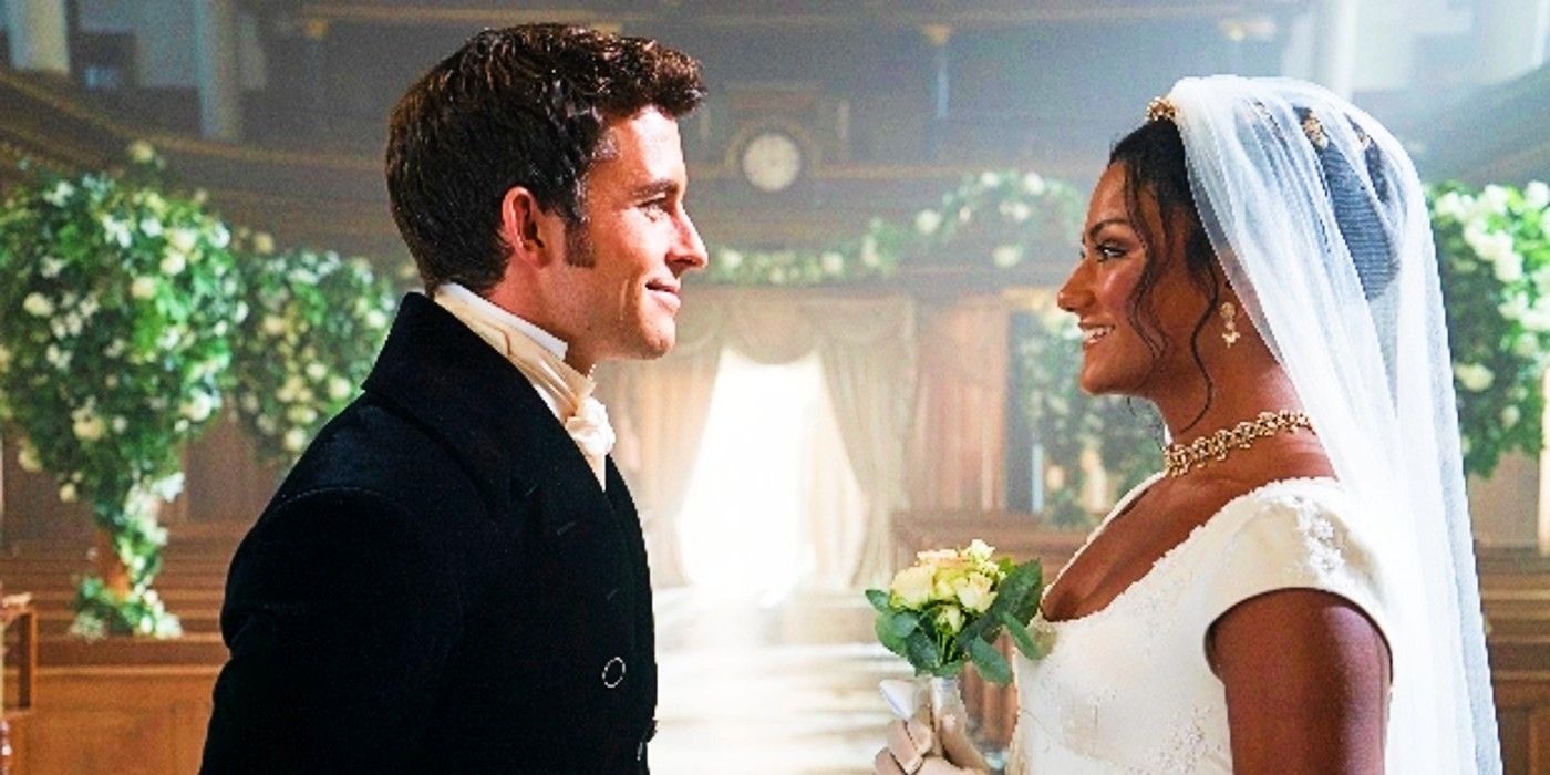 Anthony and Kate marrying in Bridgerton season 2