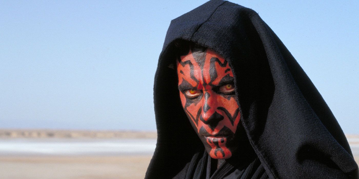 Darth Maul on Tatooine during Star Wars: The Phantom Menace.