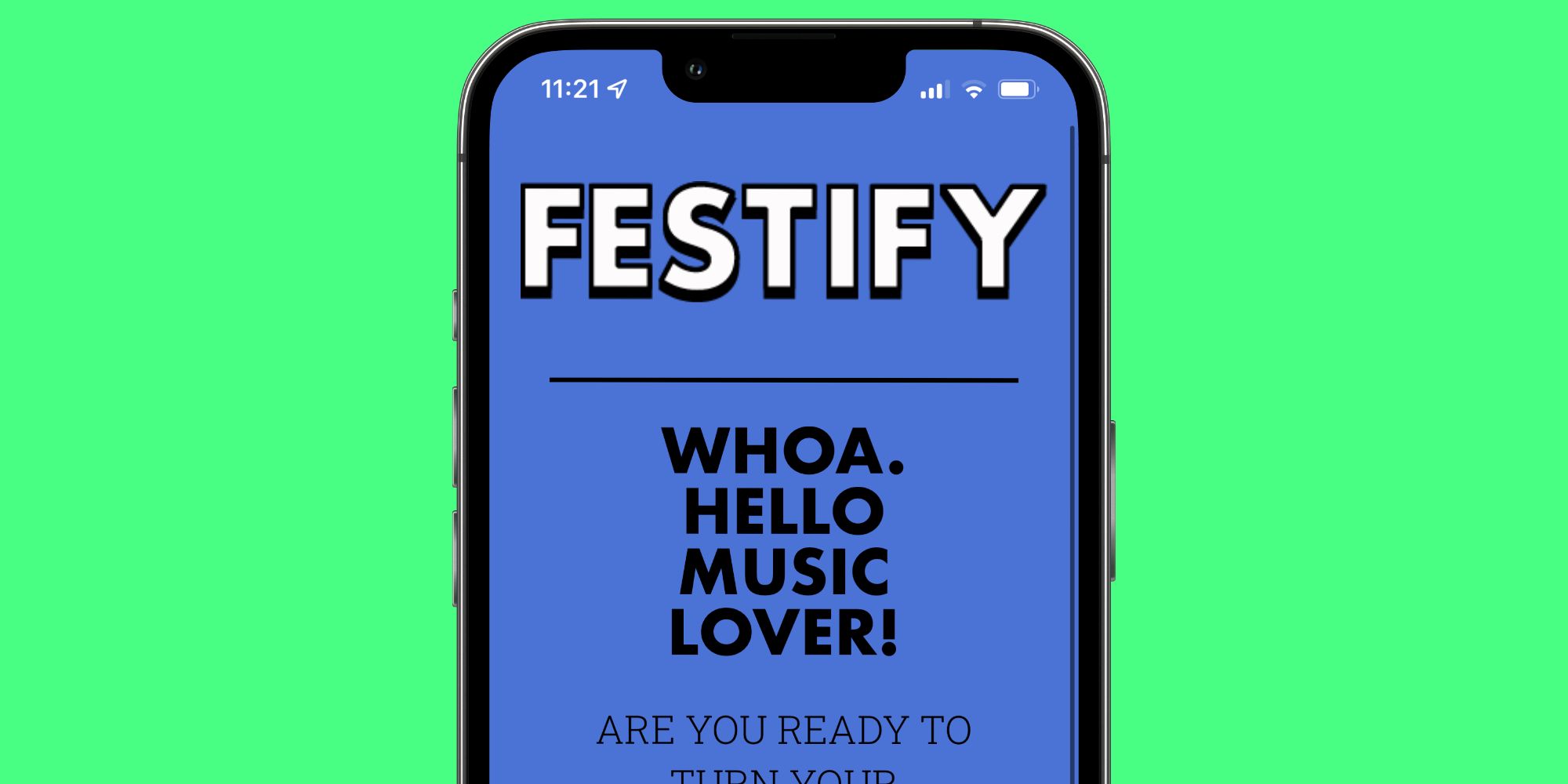 Festify For Spotify: How To Turn Your Music Into A Festival Lineup