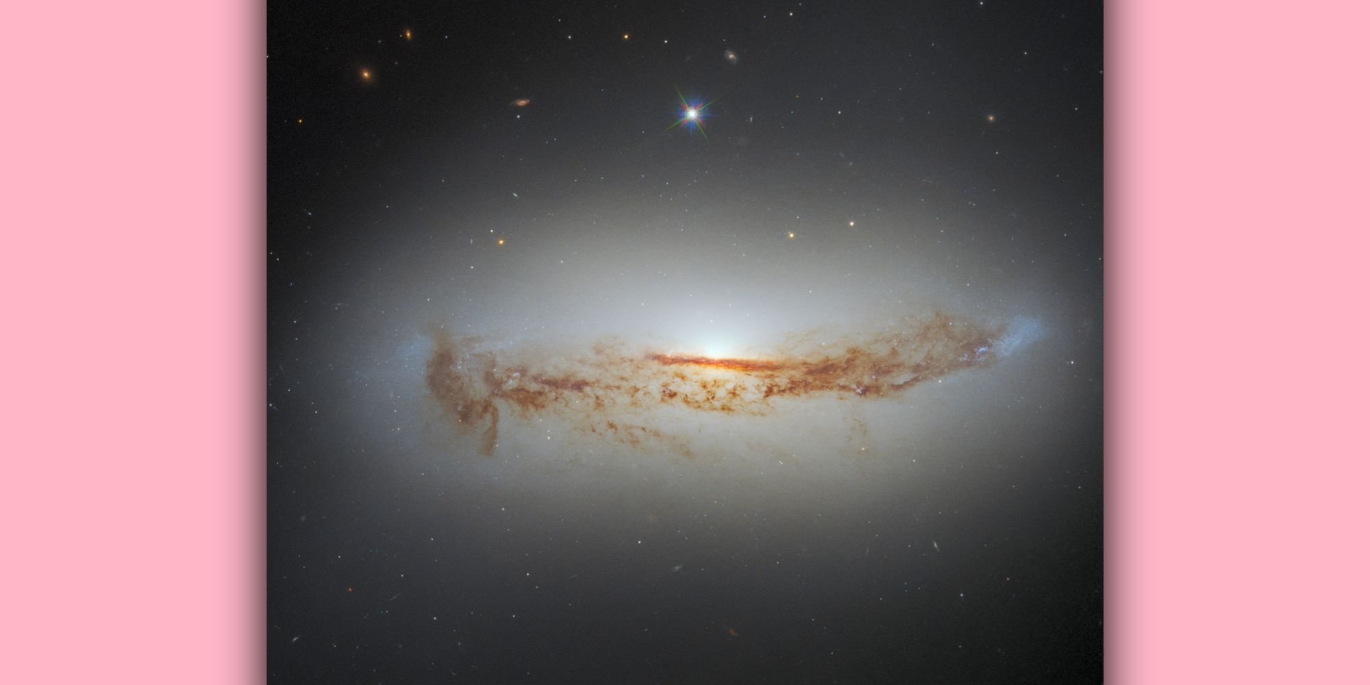 Hubble photo of galaxy NGC 7172