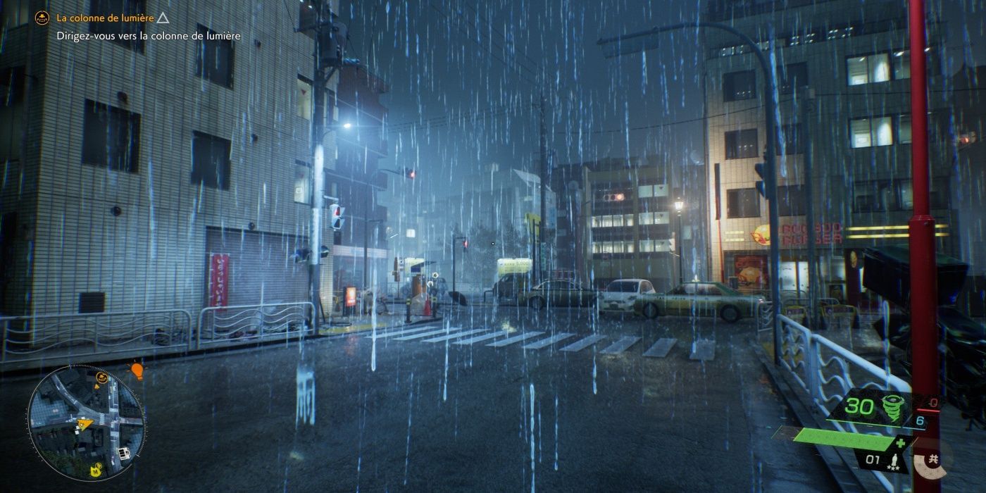 ghostwire tokyo rain actually kanji