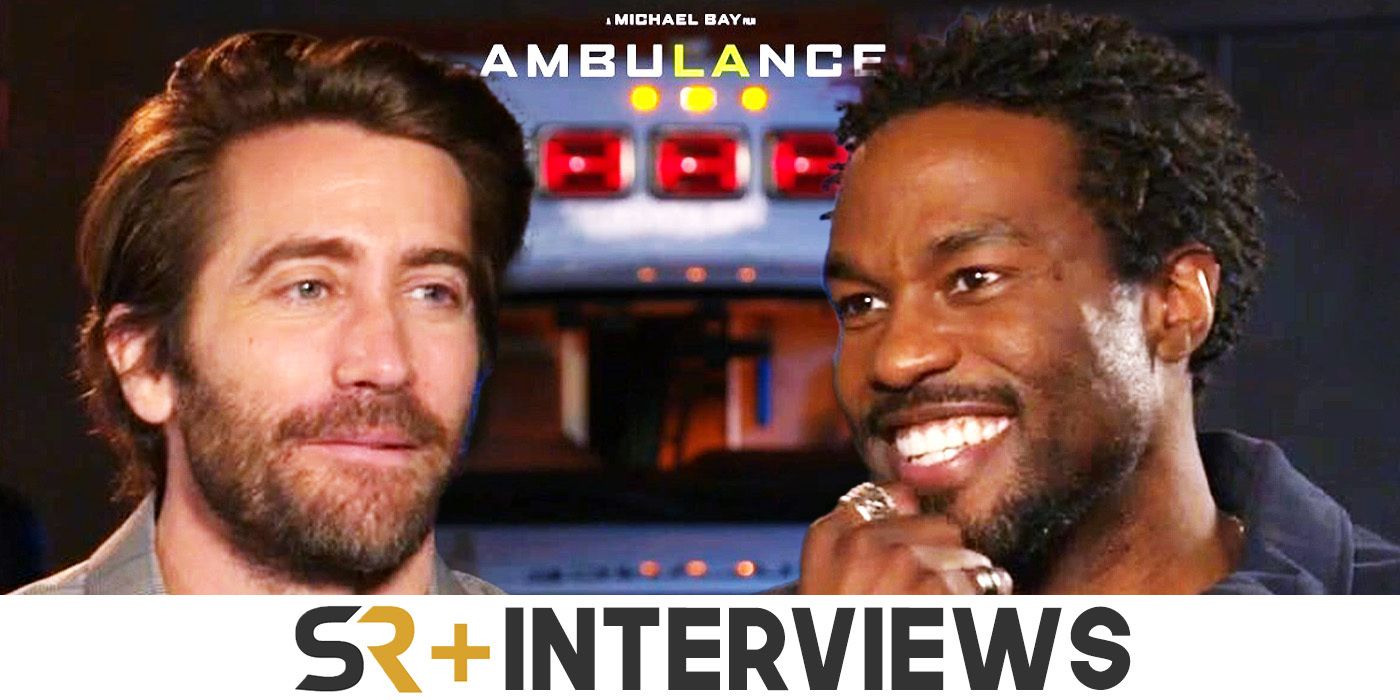 Jake Gyllenhaal &amp; Yahya Abdul Mateen II For Ambulance