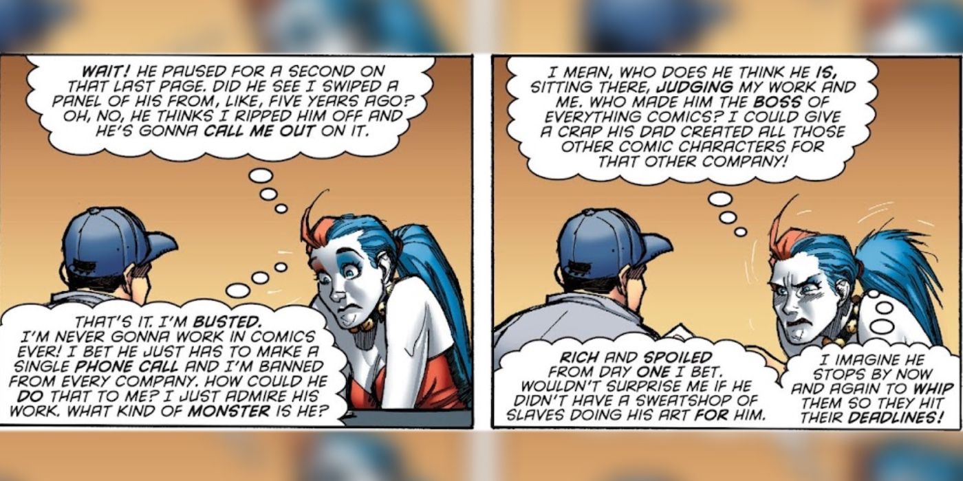 Harley thinks Jim Lee is Stan Lee&rsquo;s son