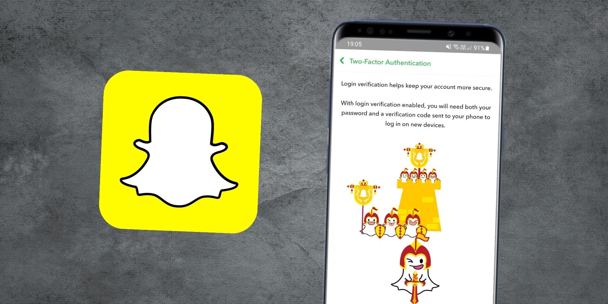 how to enable two-factor authentication on Snapchat