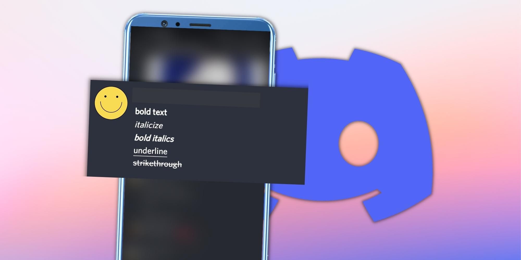 how to format text on Discord