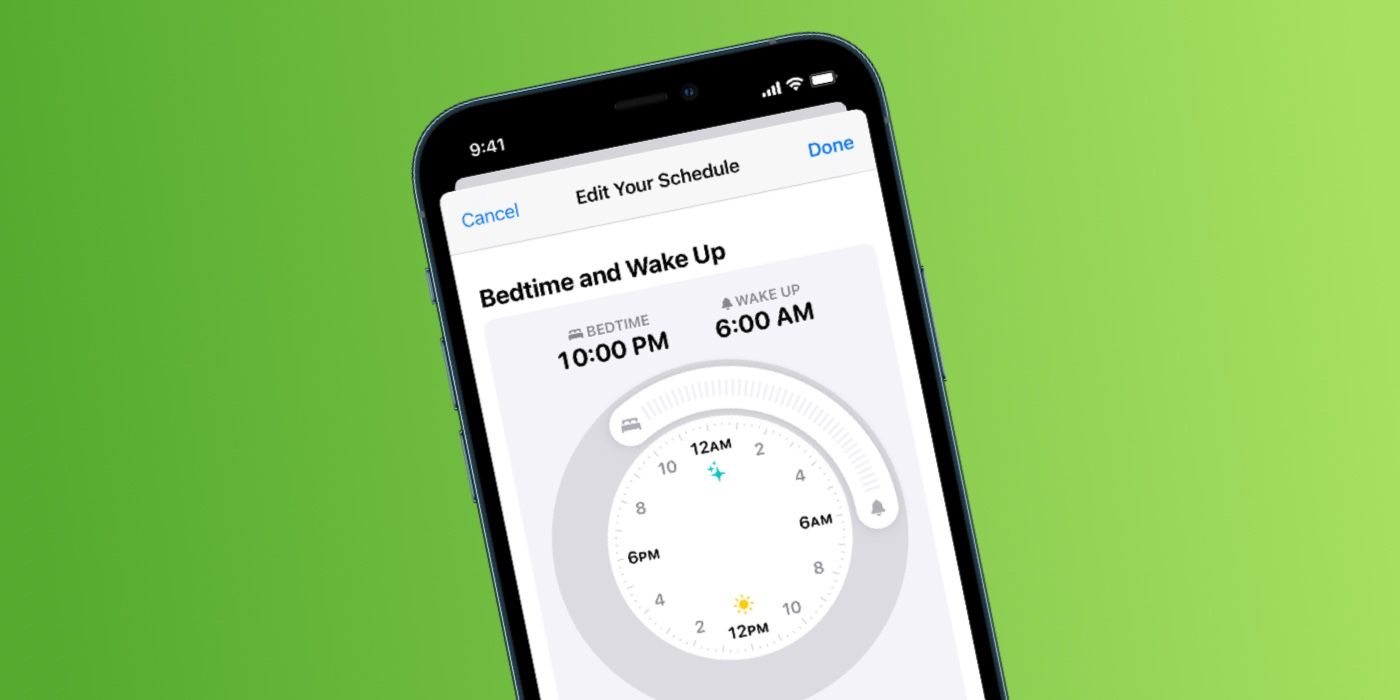 iPhone Sleep Schedule Alarms