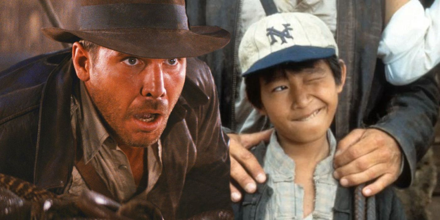 Blended image of Indiana Jones and Short Round