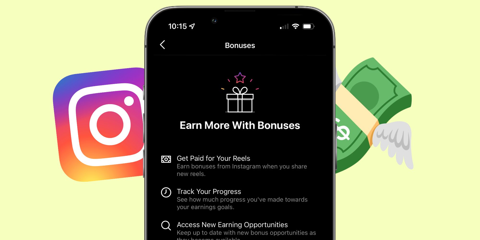 reels sign up bonus