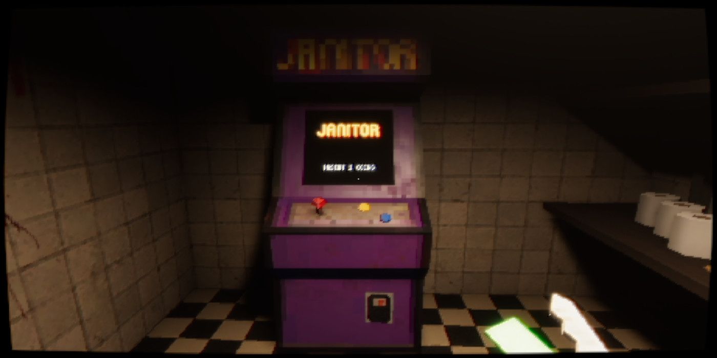 A screenshot from the game Janitor Bleeds