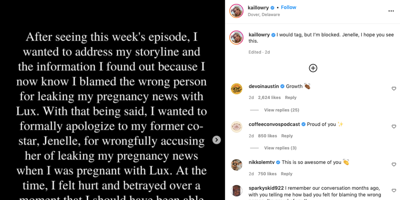 Teen Mom 2: Kailyn Publicly Apologizes To Jenelle Over Pregnancy Leak