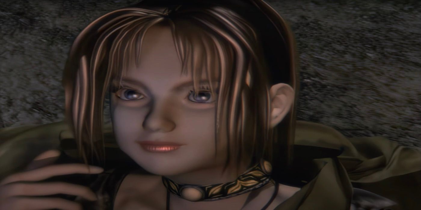 A screenshot of Koudelka Iasant during the introductory cutscene of the game Koudelka
