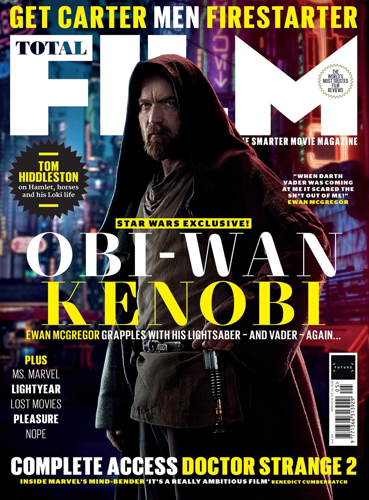 Obi Wan Kenobi Covers Show Lightsaber And Costume In Detail