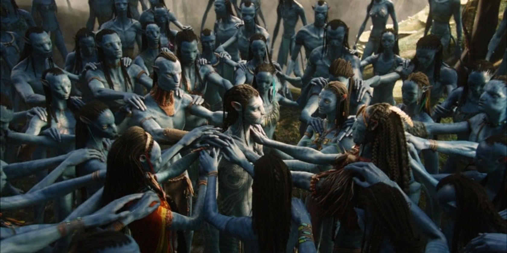 Ritual de inauguração de Omaticaya para Jake Sully, Avatar 2009