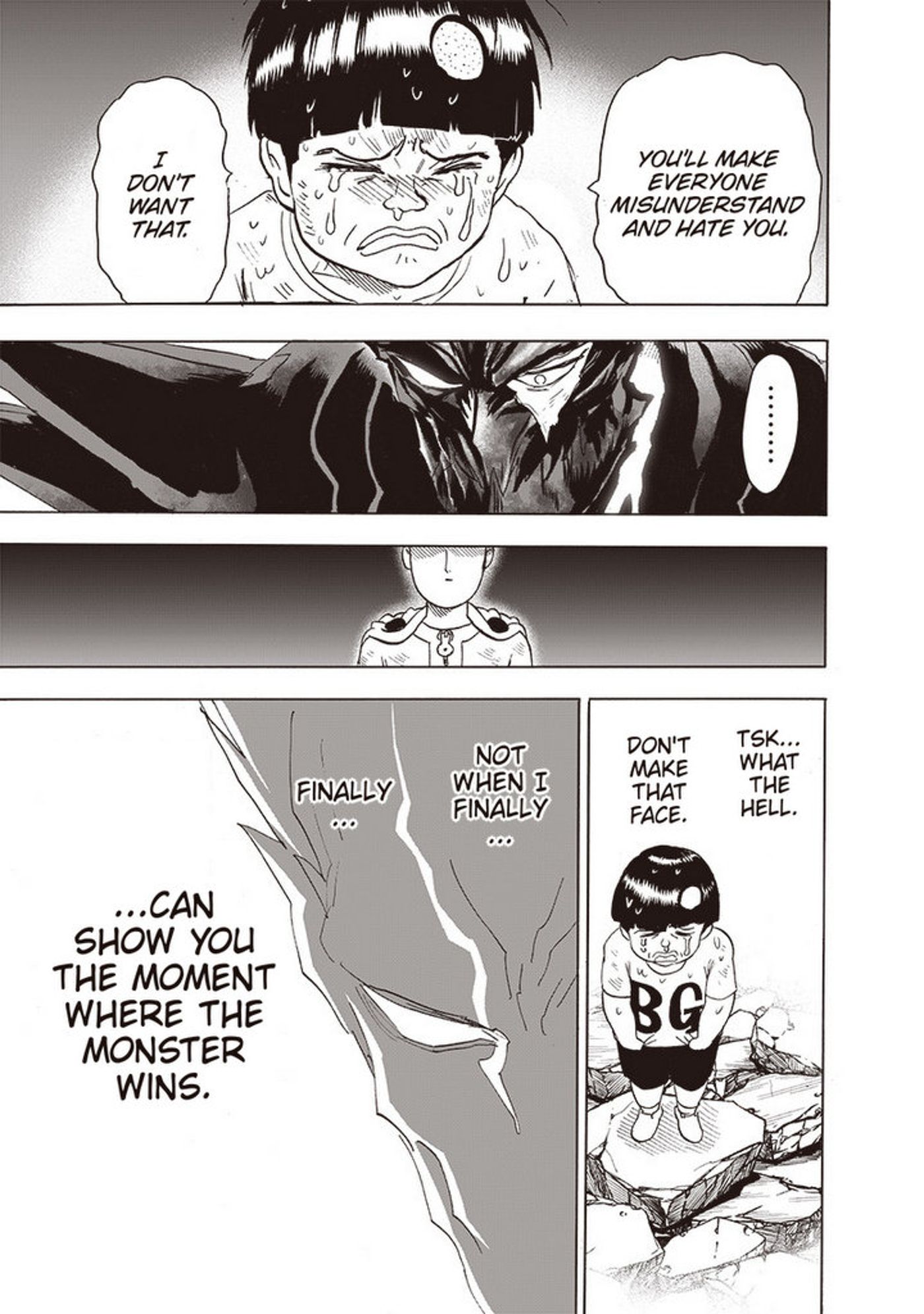 one-punch-man-Garou-monster-kid