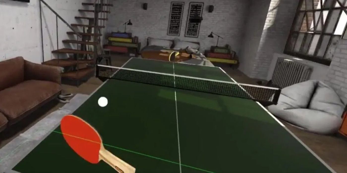 Image from Eleven the table tennis VR video game