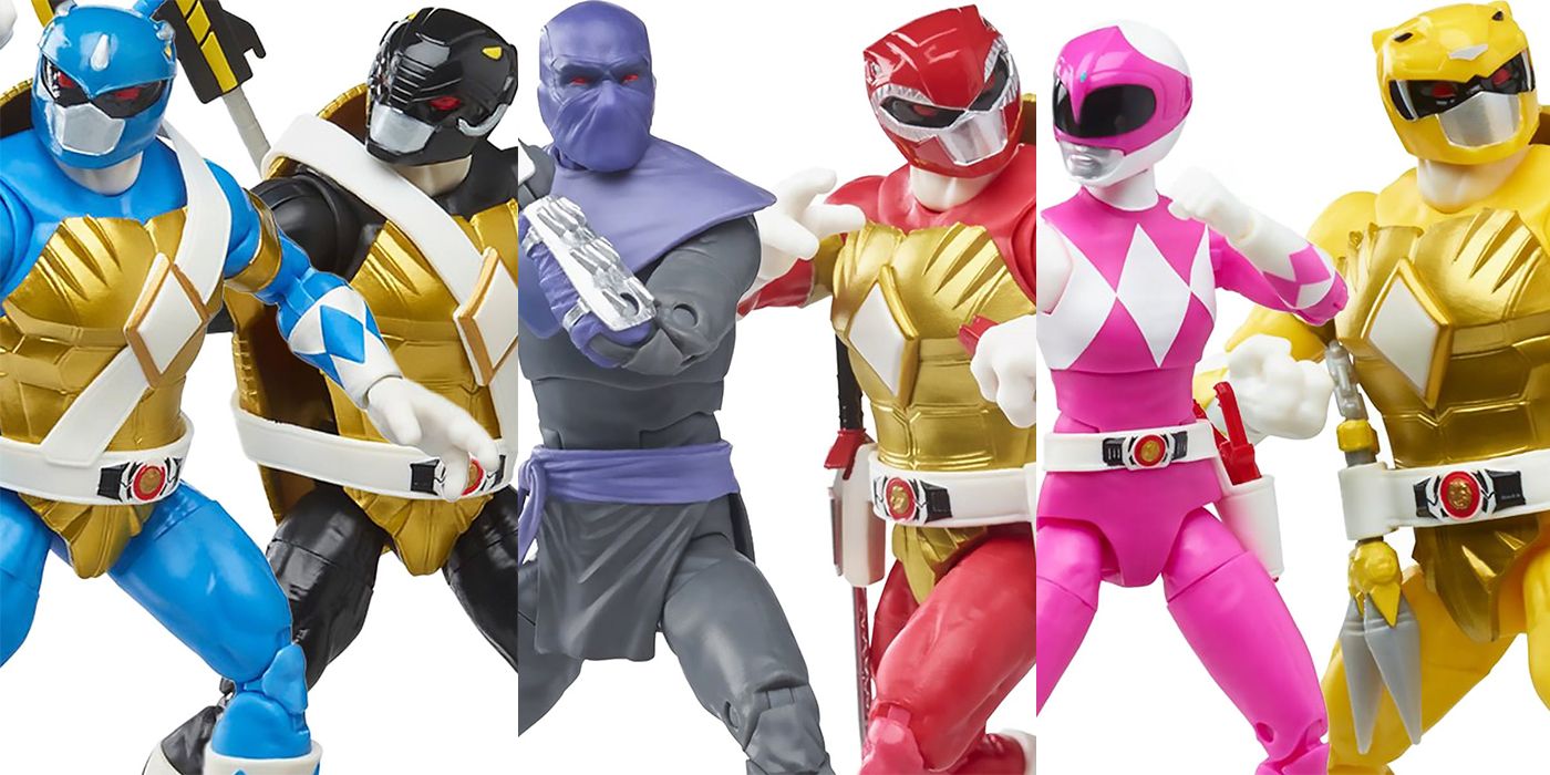 power rangers mutant ninja turtles figures