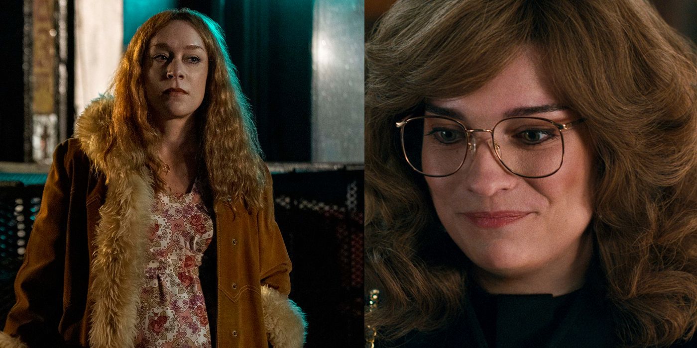 Split image of Lenora and Young Ruth in Russian Doll.