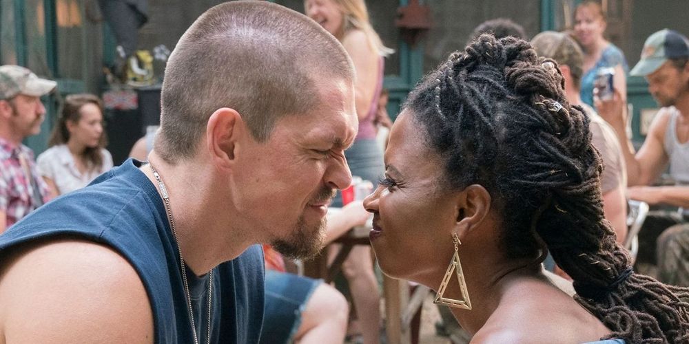 Kevin and V have a stare-off in Shameless