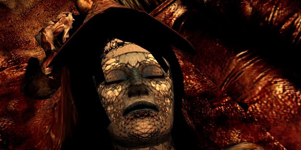 God lies with her eyes closed in Silent Hill 3