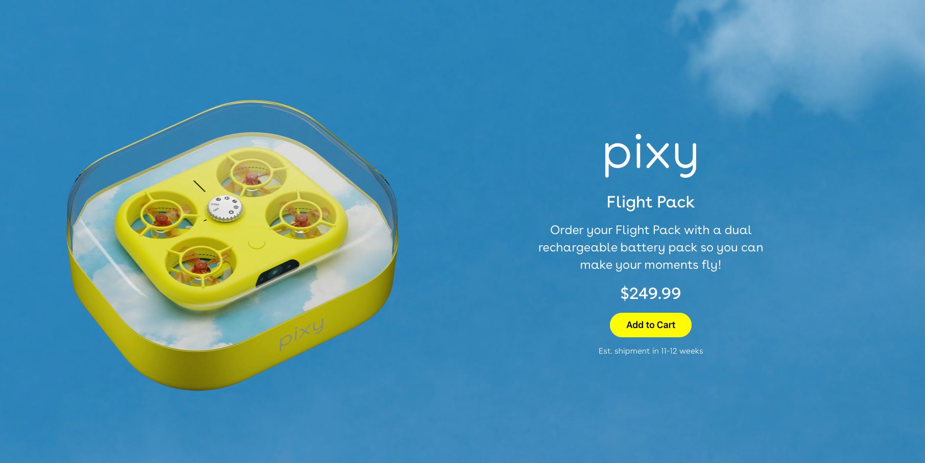 Snapchat's Pixy drone