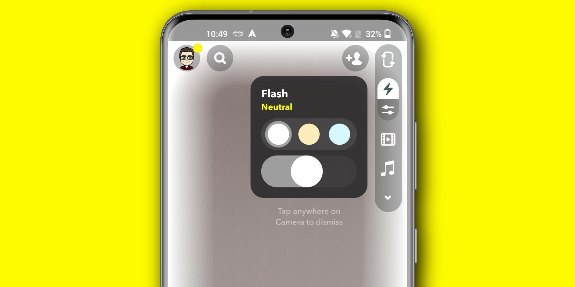 How To Get Snapchat's Ring Light Flash On Your Phone Right Now