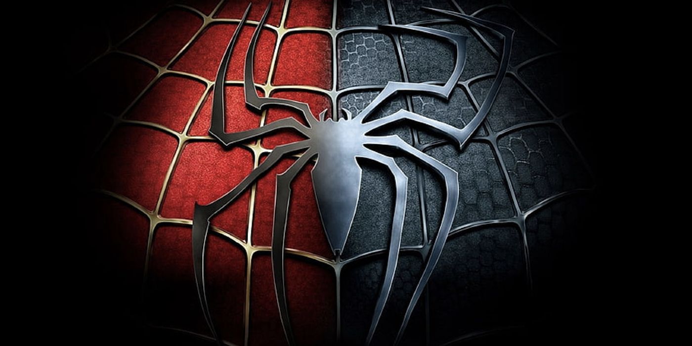 Capa do jogo Spider-Man 3 (2007) mostrando o traje do Homem-Aranha com o simbionte