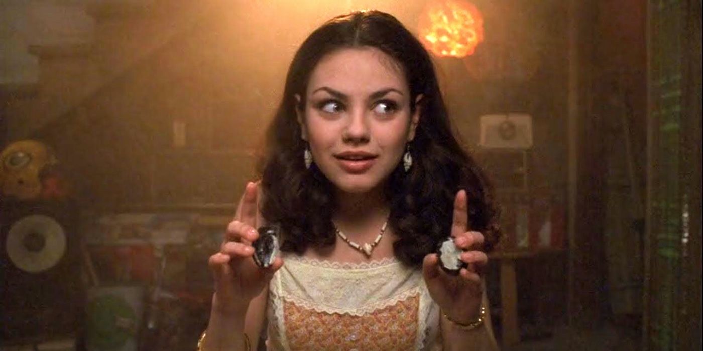 Mila Kunis as Jackie Burkhart in the Circle in That '70s Show