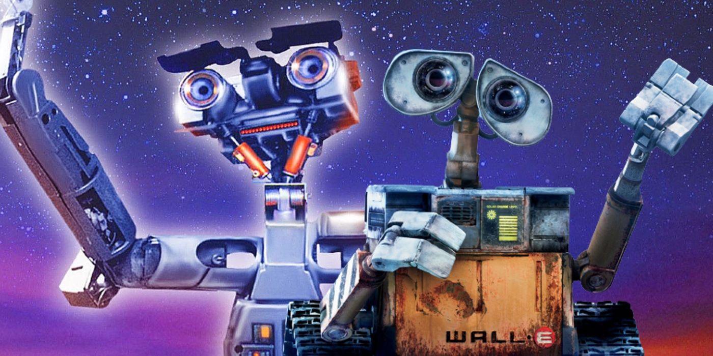 WALL-E Teams With Short Circuit's Johnny 5 in Crossover Fan Art