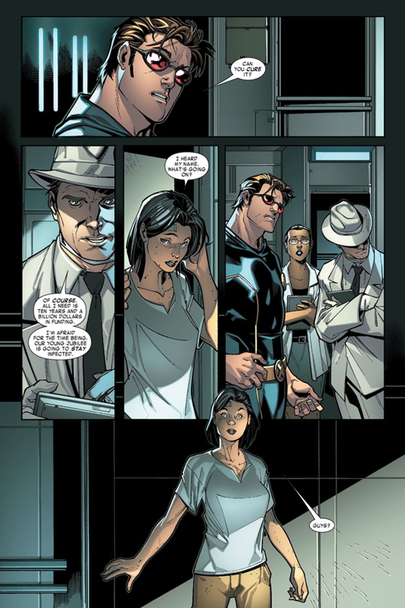 panels from X-Men vol. 3 #1