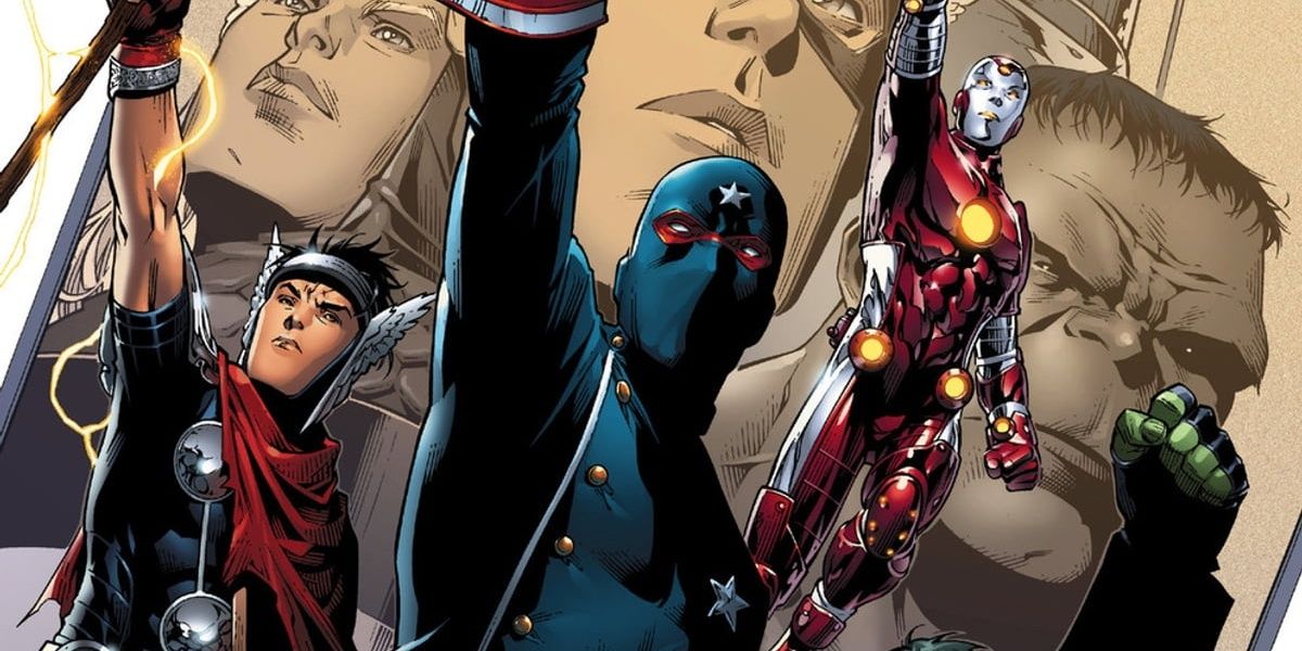young avengers sidekicks cover photo