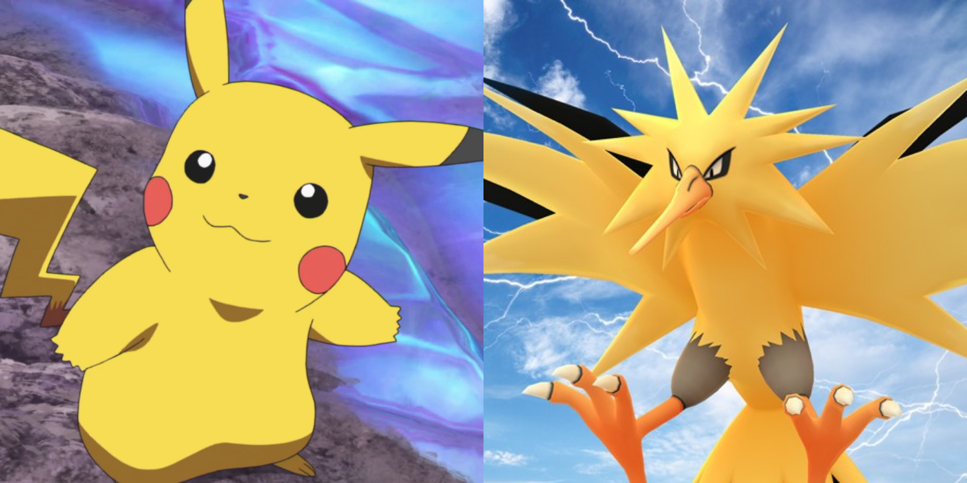 Os melhores designs de Pokémon do tipo Elétrico - Overplay