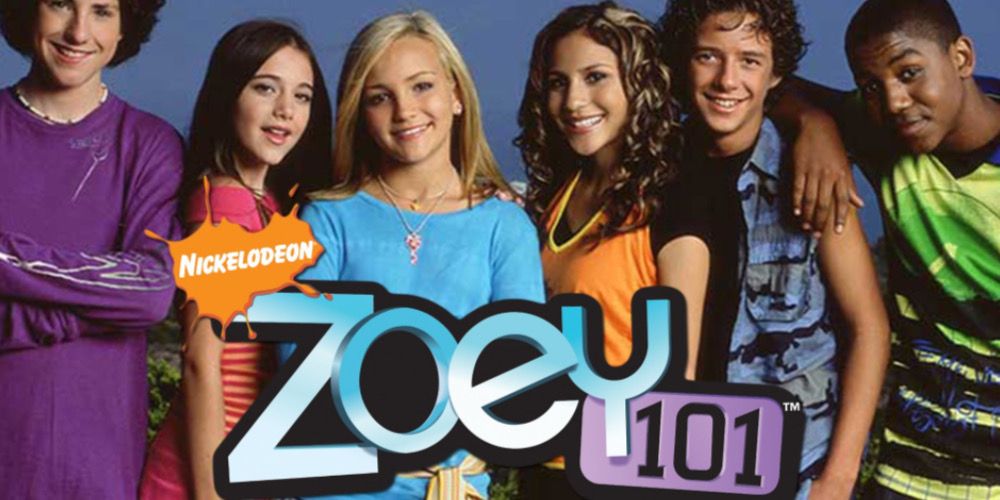 The Zoey 101 cast in a promo shoot