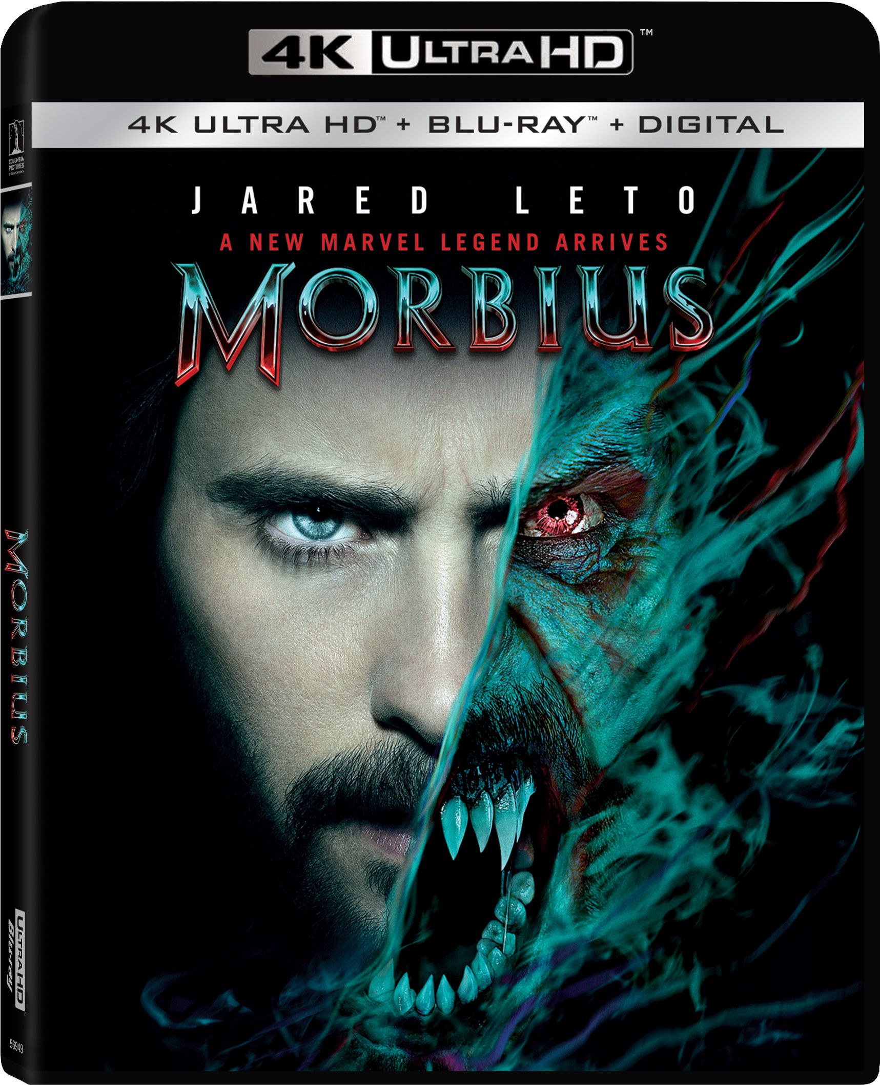 Morbius Ultra HD Box Art