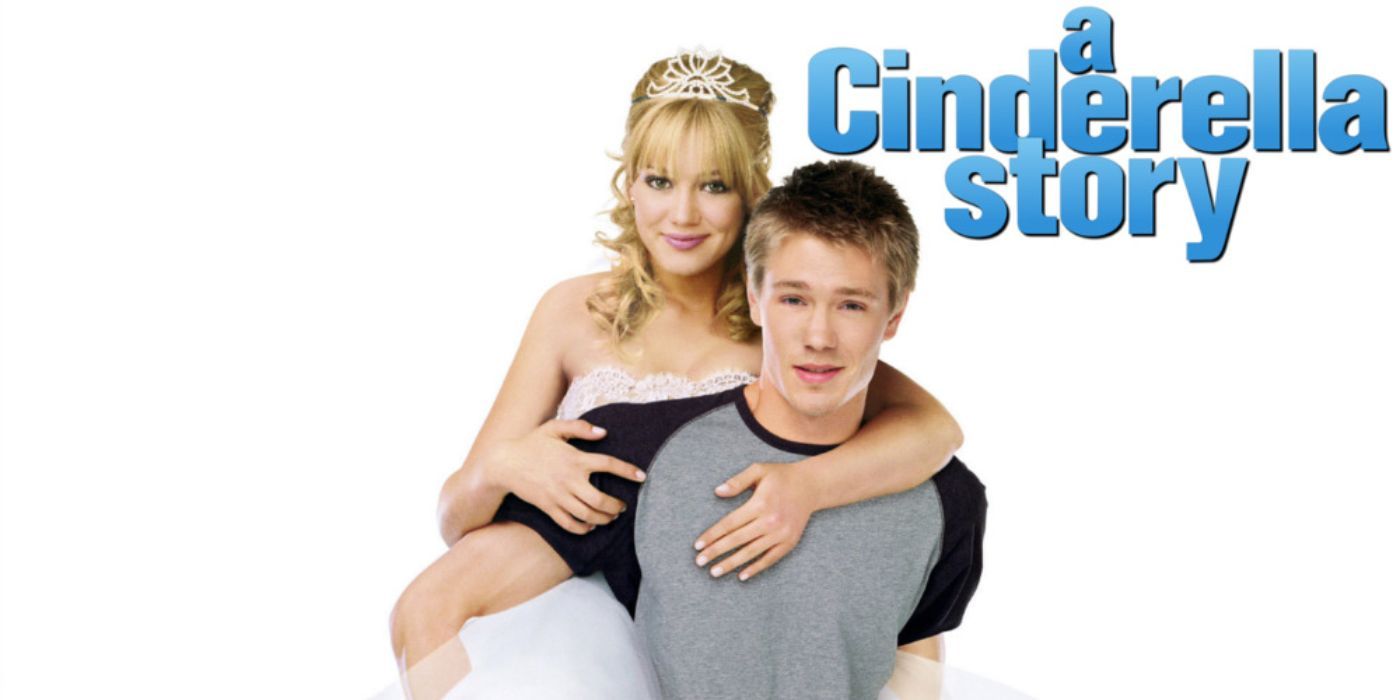 Hilary Duff and Chad Michael Murray in the poster for A Cinderella Story