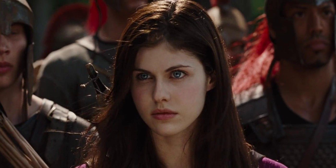 Alexandra-Daddario as annabeth chase in the percy jackson movies
